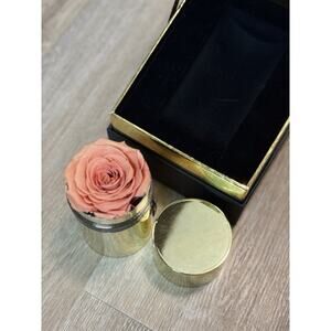 The Million Roses - Round Cold Box Inside Black box | Peach Colored Rose